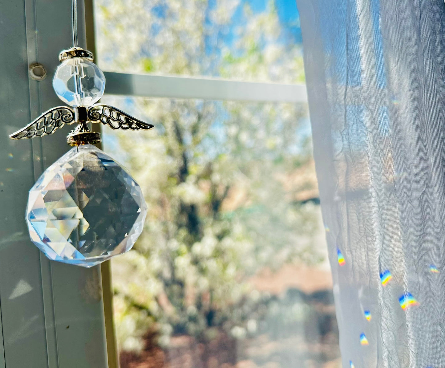 Crystal Angel Sun Catcher