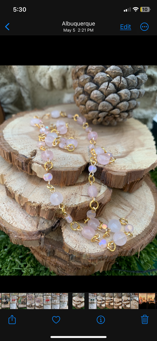 Rose Quartz Necklace